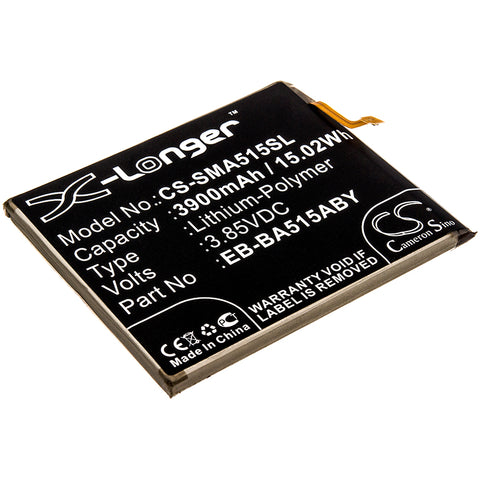 Samsung Galaxy A51 2019,SM-A515F/DSM,SM-A515F/DSN,SM-A515F/DST,SM-A515F/N,SM-A515G,SM-A515U,SM-A516; P/N:EB-BA515ABE,EB-BA515ABY Battery