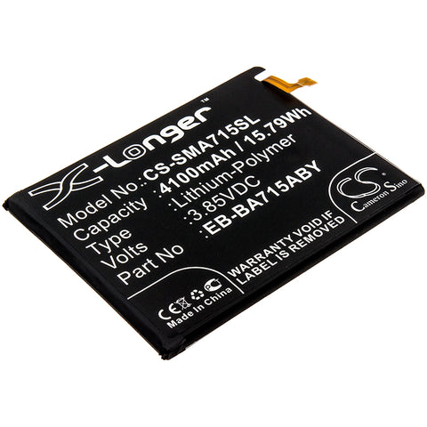 Samsung  Galaxy A71,SM-A715F,SM-A7160,SM-A716B,SM-A716G,SM-A716U; P/N: EB-BA715ABY,GH82-22153A Battery