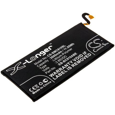Samsung  Galaxy C10 Pro,Galaxy C910,SM-C9100; P/N: EB-BC910ABE Battery