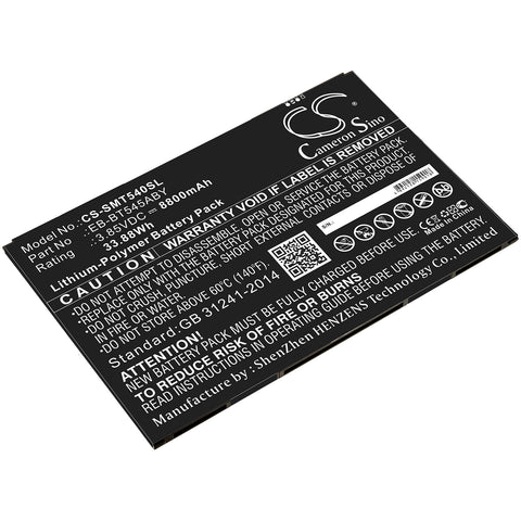 Samsung SM-T540,SM-T545,SM-T547,Tab Active Pro,Tab Active Pro 10.1; P/N:EB-BT545ABY Battery