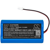 New Replacement 2600mAh Battery for SurgiTel Eclipse EHL65,EHL-65,Odyssey Analog; P/N:25458,OM0134