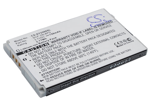 Sanyo SCP-2500, S1