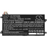 New Replacement 2200mAh Battery for Toshiba P30W-B-10E,Satellite Click 2 Pro P30W-B-1; P/N:PA5191U-1BRS