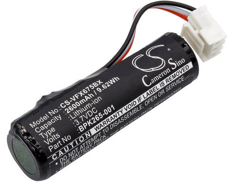 VeriFone VX675,VX690; P/N:BPK265-001,BPK265-001-01-A,BPK265-001-01-B Battery
