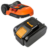 New Replacement 4950mAh Battery for Worx WR141,WR141E; P/N:WA3553,WA3604