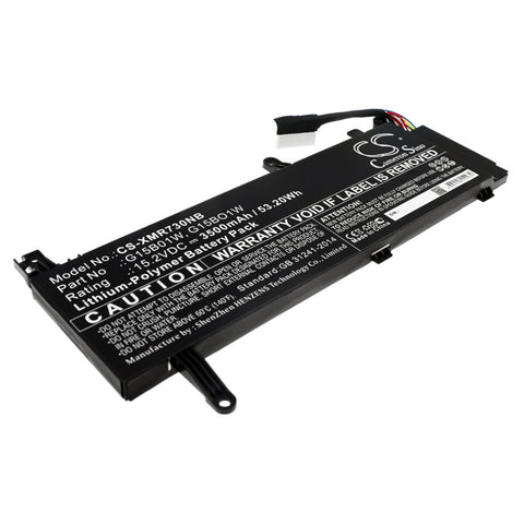 Xiaomi  171502-AD,171502-AI,171502-AK,171502-AM,171502-AN,171502-AO,Gaming Laptop 7300HQ 1050Ti,Gaming Laptop 7300HQ 1060,gaming laptop 8th gen i7Intel,gaming laptop i7 gtx 1060,GTX1060 Intel I7,Mi Gaming Laptop 2019; P/N: G15B01W,G15BO1W Battery