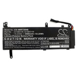 New 3500mAh Battery for Xiaomi 171502-AD,171502-AI,171502-AK,171502-AM,171502-AN,171502-AO,Gaming Laptop 7300HQ 1050Ti,Gaming Laptop 7300HQ 1060,gaming laptop 8th gen i7Intel; P/N:G15B01W,G15BO1W