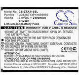 New Replacement 2400mAh Battery for ZTE Blade A3 2020,Blade A3 2020T,Blade A3Y,Blade A5 2019,Optus X Power 2,P545; P/N:Li3826T43P4h695950
