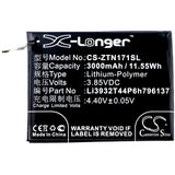 New 3000mAh Battery for ZTE Nubia Z17 Mini,Nubia Z17 Mini Standard Editio,Nubia Z17 Mini Standard Editio,NX569H,NX569J; P/N:Li3932T44P6h796137