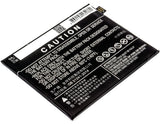 New 3600mAh Battery for Nubia M2,M2 Dual SIM,M2 Dual SIM TD-LTE,NX551J; P/N:Li3936T44P6h836542