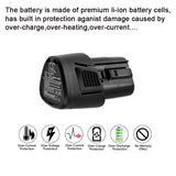 Premium 2000mAh Replacement Battery for Craftsman Nextec, 9-11221, 11221; P/N: 320.11221